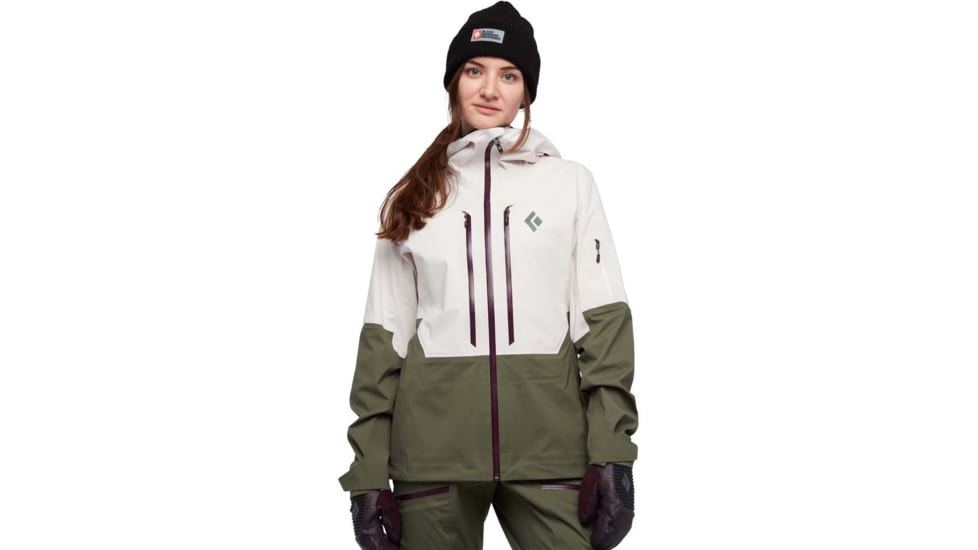 Black Diamond Recon LT Shell - Womens, Large, Ice Pink/Tundra, AP7450219399LRG1