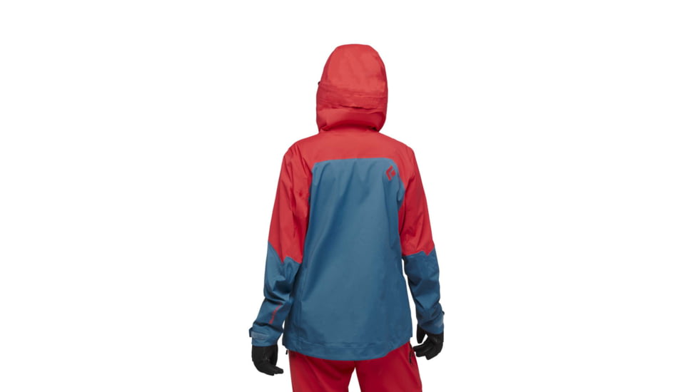 Black Diamond Recon LT Stretch Shell - Women's, Coral Red/Creek Blue, Large, AP7450219524LRG1