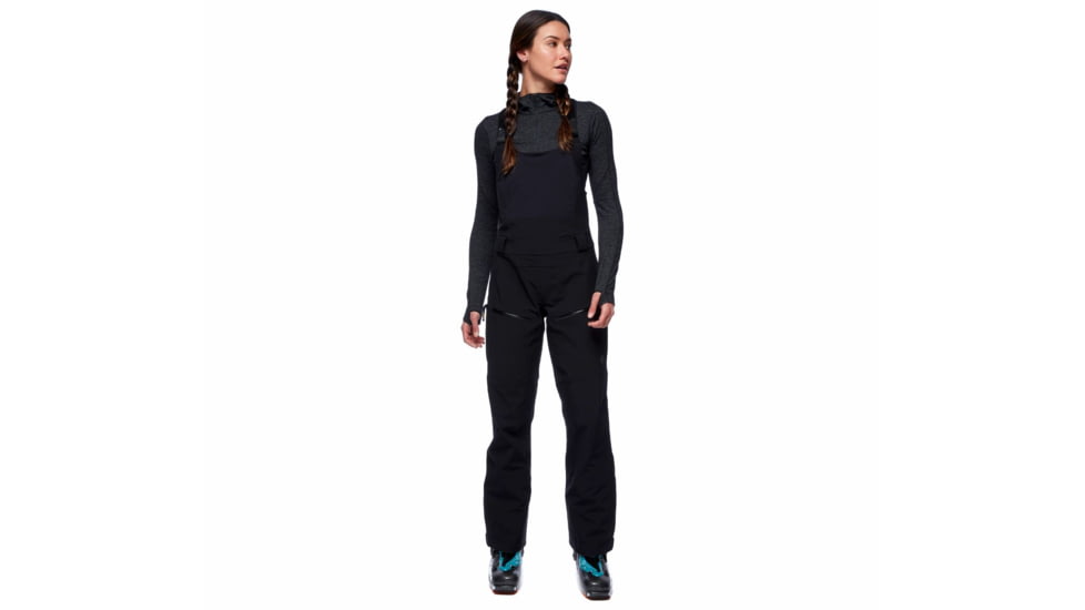 Black Diamond Recon Stretch Bibs - Womens, Black, Small, AP7410210002SML1