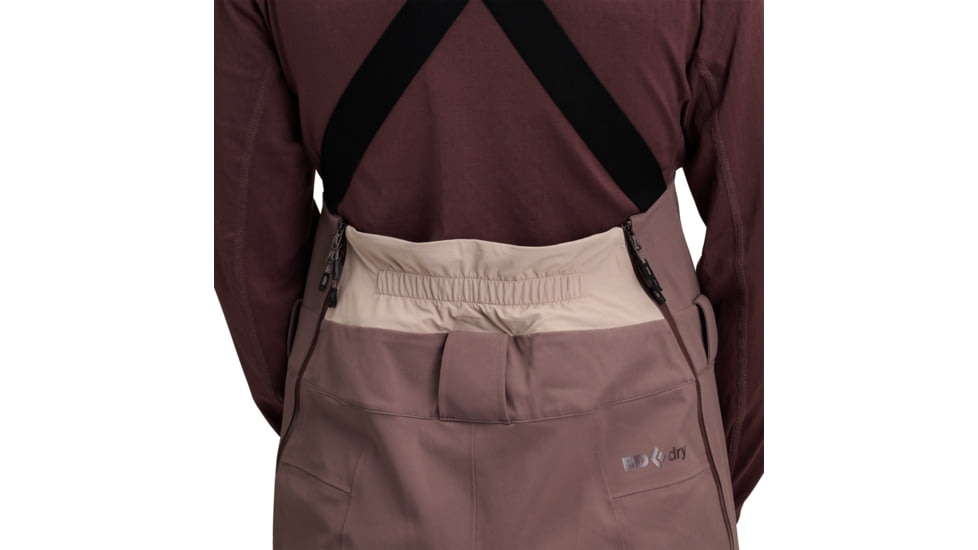 Black Diamond Recon Stretch Bibs - Womens, Pale Mauve/Dark Mauve, Small, AP7410359711SML1