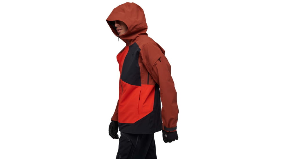 Black Diamond Recon Stretch Ski Shell - Mens, Mulled Cider/Black/Octane, Small, APK6HI9407SML1