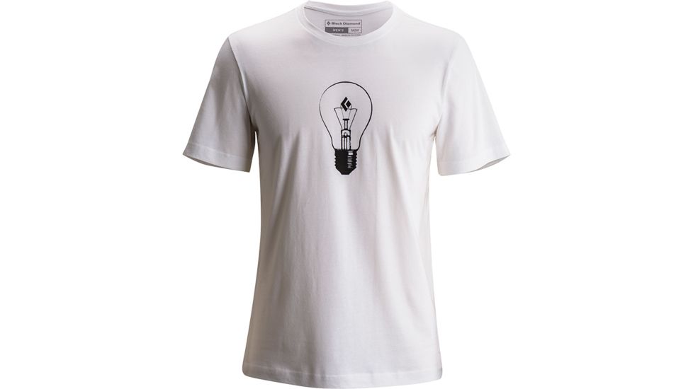 Black Diamond S/s Bd Idea Tee Large - White APH806100LRG1