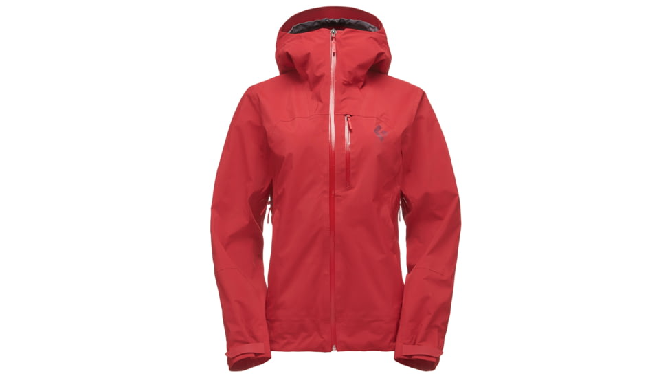 Black Diamond Sharp End Womens Shell Ski Jacket, Maroon, Large, APIL29613LRG1