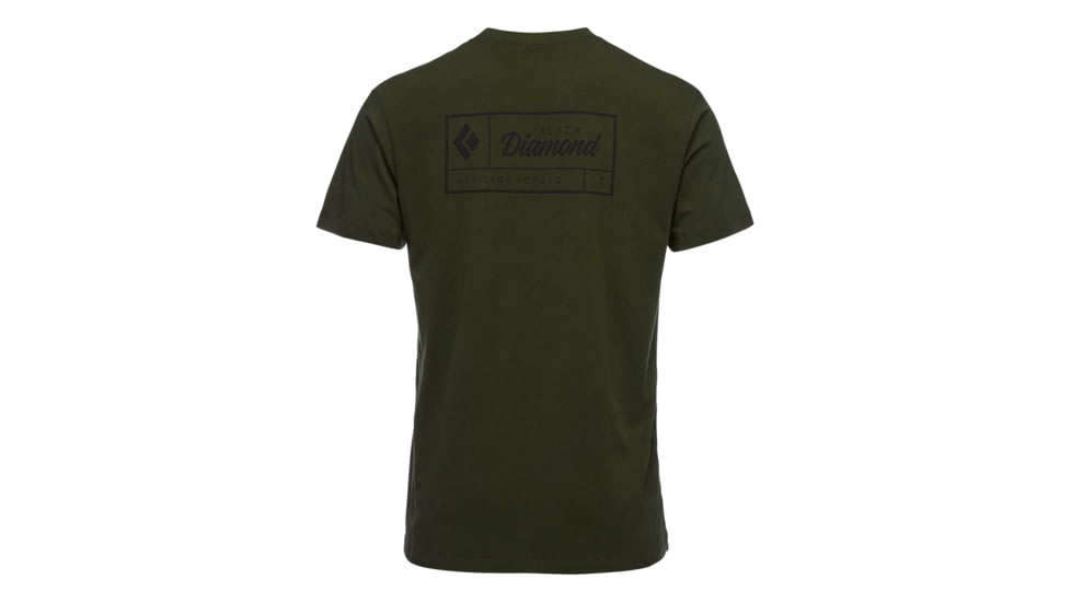 Black Diamond Shed, Heritage Short Sleeve Tee - Mens, Sergeant, Medium, SS7300473007MED1-DEMO