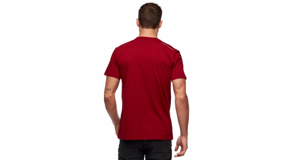 Black Diamond Ski Gear Tee - Mens, Dark Crimson, Extra Small, AP7300746003XSM1