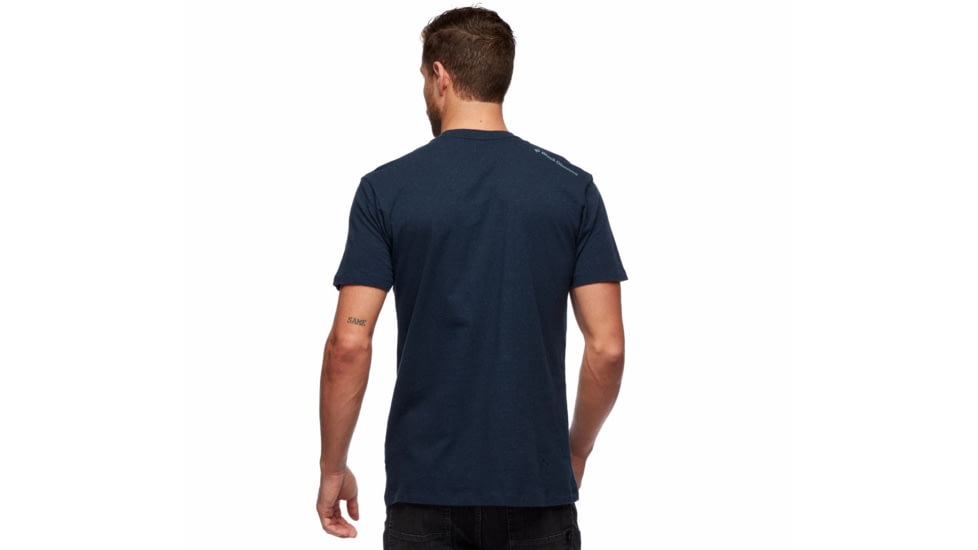 Black Diamond Ski Gear Tee - Mens, Eclipse Heather, Small, AP7300745009SML1