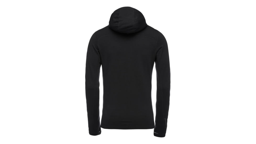 Black Diamond Solution Merino Hoodie - Mens, Black, Small, AP7522600002SML1