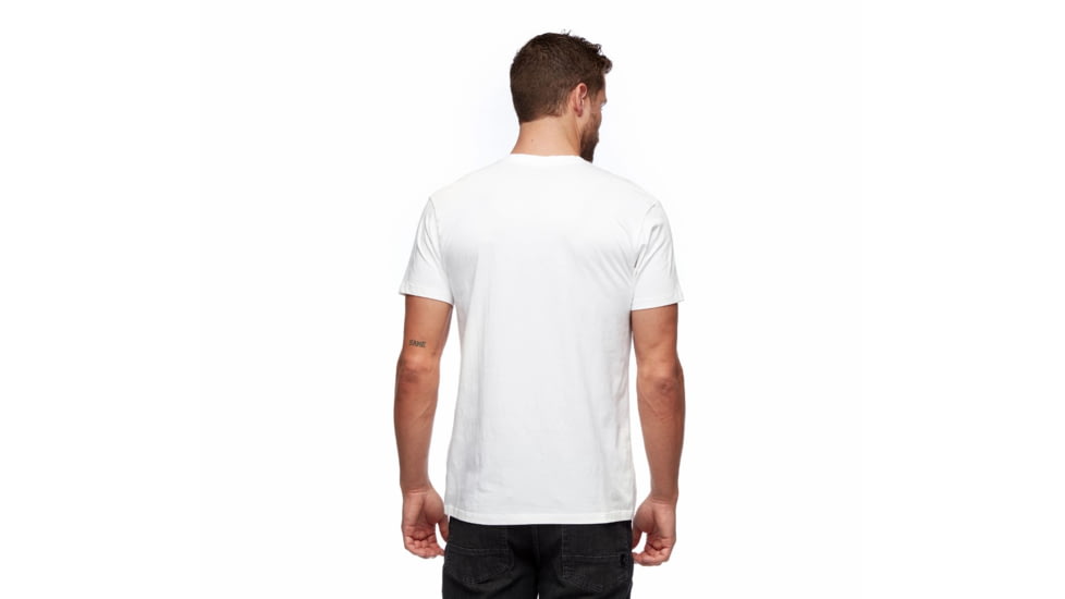 Black Diamond SS Cam Family Tee - Mens, White, Large, AP7300561006LRG1