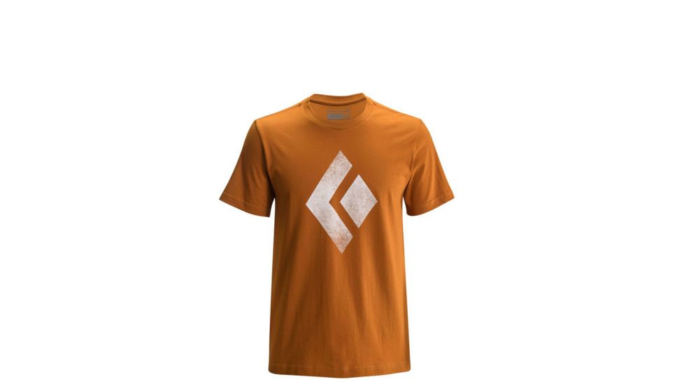 Black Diamond Ss Chalked Up Tee - Mens, Copper, Extra Large APUO95820XLG1