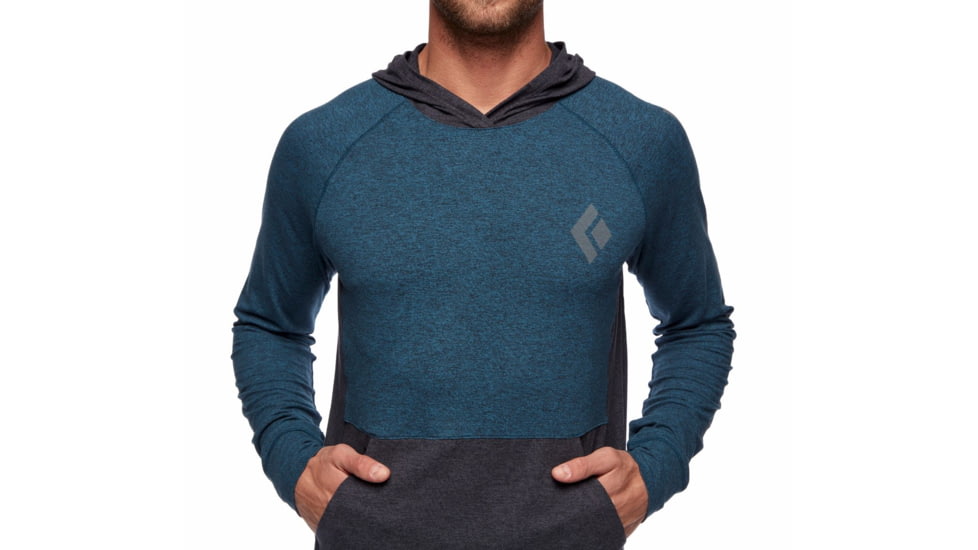 Black Diamond Stone Hoody - Mens, Azurite/Black, Extra Large, AP7440309145XLG1