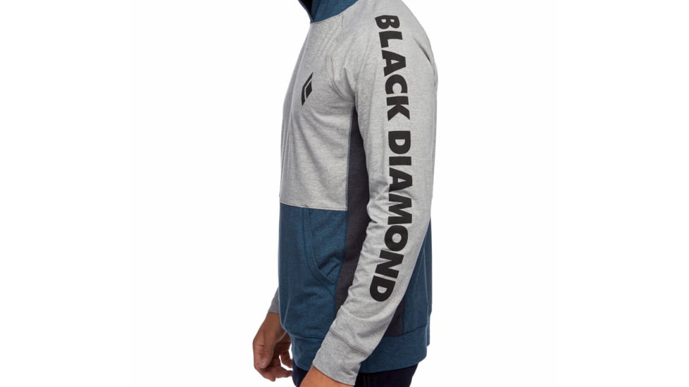 Black Diamond Stone Hoody - Mens, Nickel/Azurite, Extra Large, AP7440309245XLG1