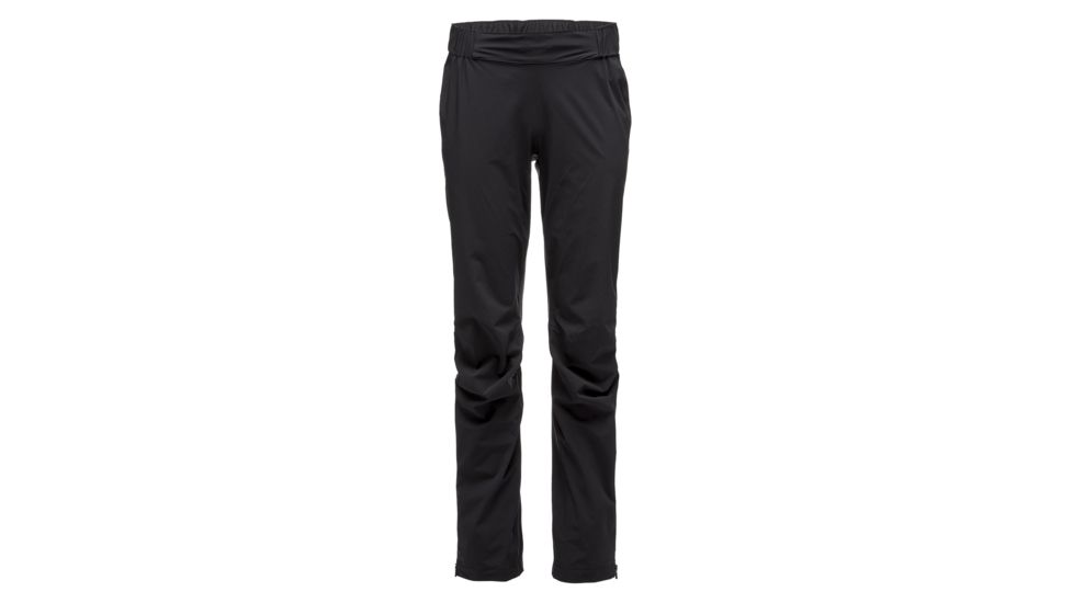 Black Diamond StormLine Stretch Rain Pants - Womens, Black, Extra Small, APLX94015XSM1