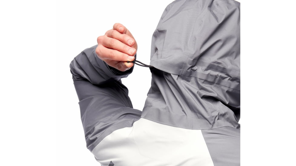 Black Diamond Stormline Stretch Rain Shell - Womens, Aluminum/Ash, Small, APM6979197SML1