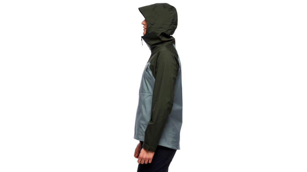 Black Diamond Stormline Stretch Rain Shell - Womens, Cypress/Storm Blue, Extra Small, APM6979159XSM1