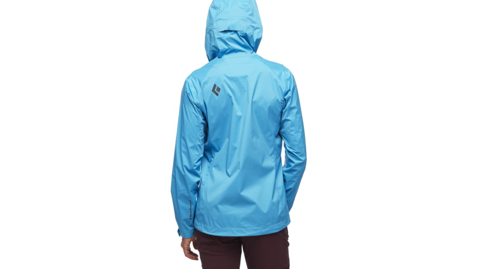 Black Diamond StormLine Stretch Rain Shell - Womens, Ocean, Small, APM6974018SML1