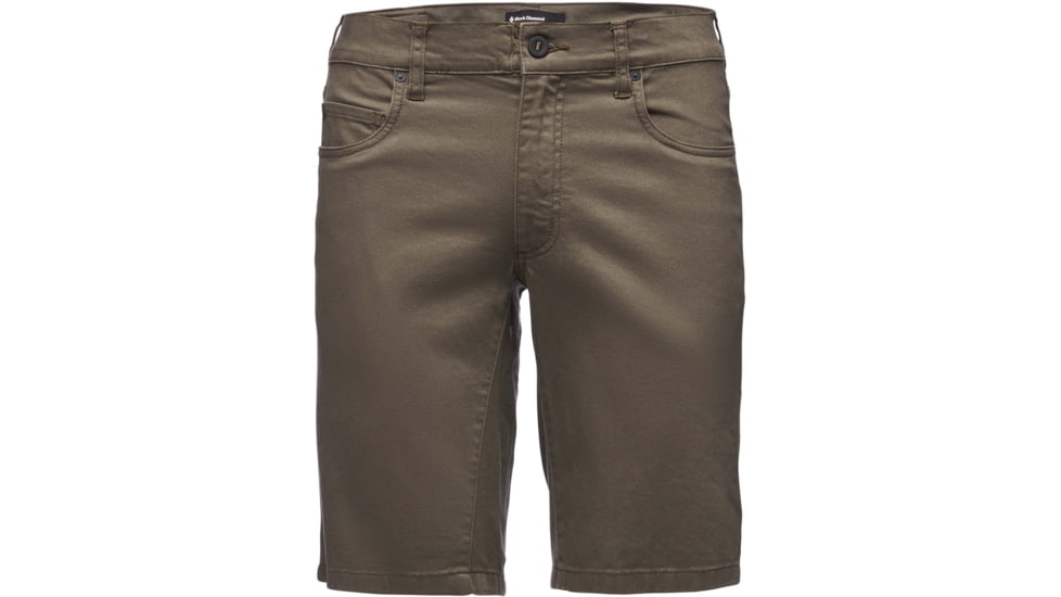 Black Diamond Stretch Font Shorts - Mens, 28 in Waist, Walnut, AP75012220050281