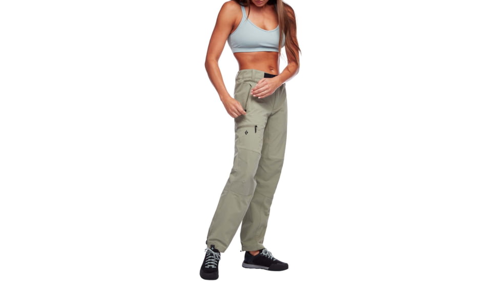 Black Diamond Swift Pants - Womens, Flatiron, Large, AP7430051011LRG1