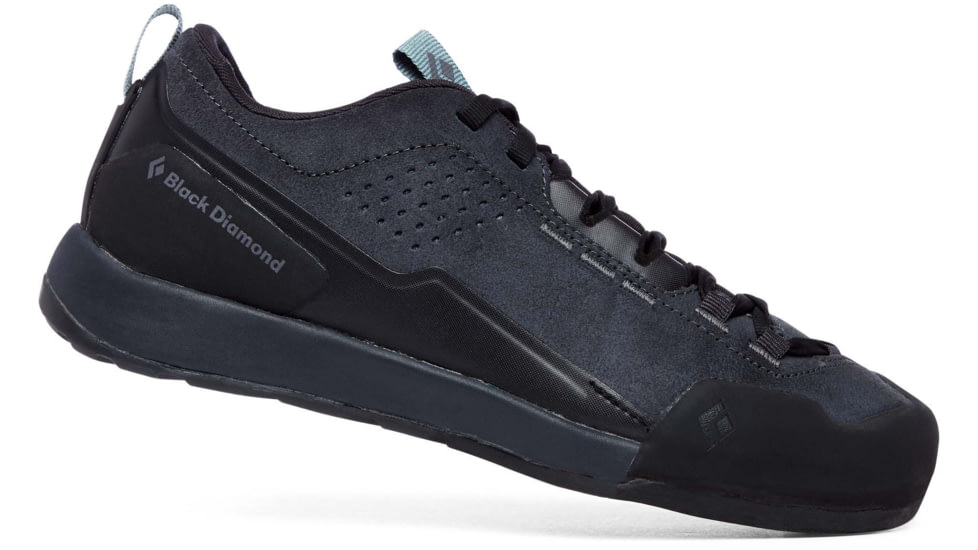 Black Diamond Technician Leather Approach Shoes - Womens, Asphalt/Goblin Blue, 8.5, BD58002393500851