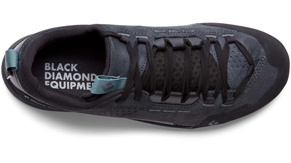 Black Diamond Technician Leather Approach Shoes - Womens, Asphalt/Goblin Blue, 8.5, BD58002393500851