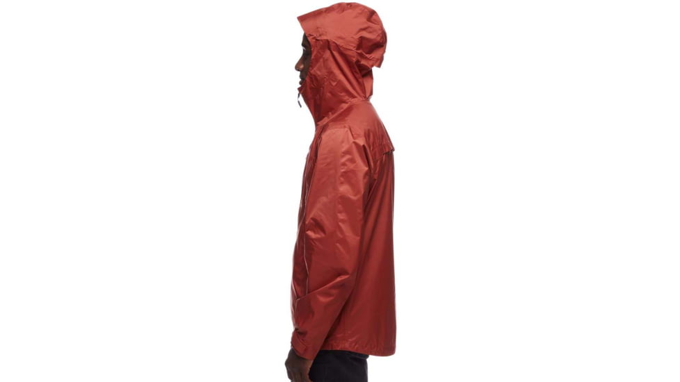 Black Diamond Treeline Rain Shell - Mens, Red Rock, Large, AP7450086019LRG1