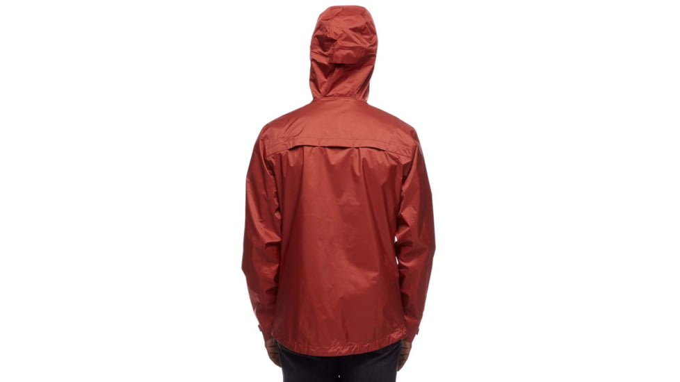 Black Diamond Treeline Rain Shell - Mens, Red Rock, Large, AP7450086019LRG1