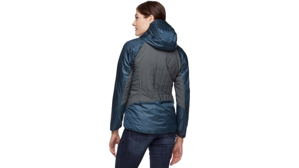 Black Diamond Vision Hybrid Hoody - Womens, Azurite, Extra Small, AP7440464022XSM1