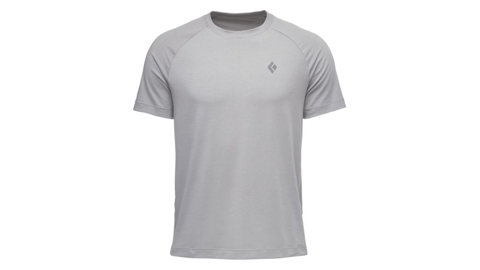 Black Diamond Watchtower Mens Short Sleeve Tee Shirt, Nickel, Extra Large, APF4E9105XLG1