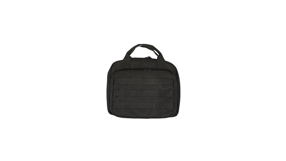 Black Line Double Pistol Case, Black, BL08BK