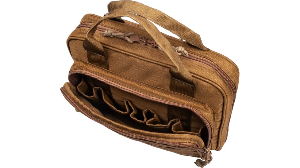 Black Line Double Pistol Case, Coyote, BL08CY