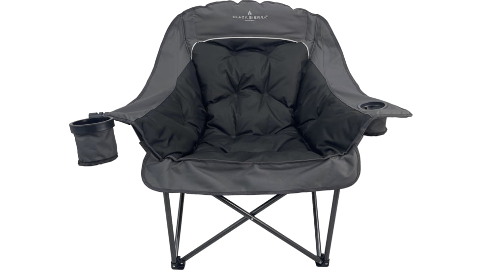 BLACK SIERRA EQUIPMENT Comfort Cloud Chair , Black, QACH2-017-BLK-BSE