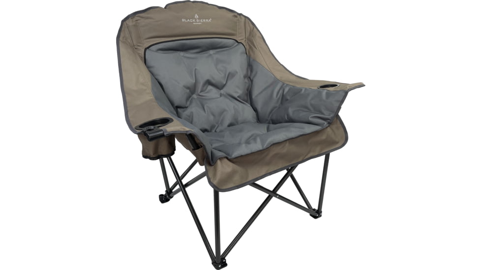 BLACK SIERRA EQUIPMENT Comfort Cloud Chair , Brown, QACH-017-BRN-BSE