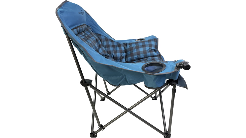 BLACK SIERRA EQUIPMENT Comfort Cloud Chair , Buffalo Check Blue, QACH-017C-BLU-BSE