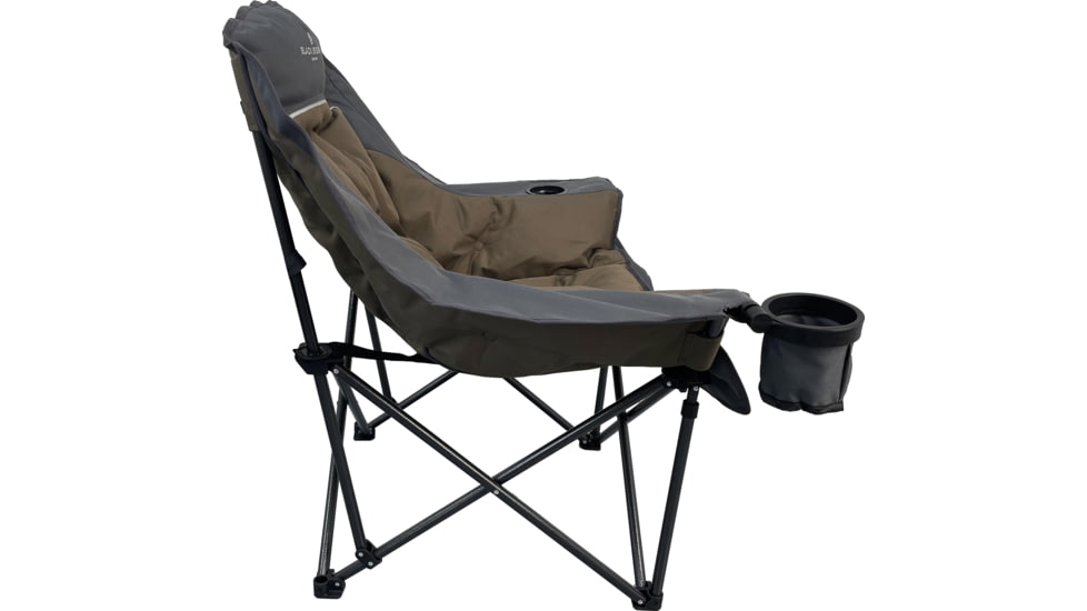 BLACK SIERRA EQUIPMENT Comfort Cloud Chair , Walnut, QACH2-017-WNT-BSE