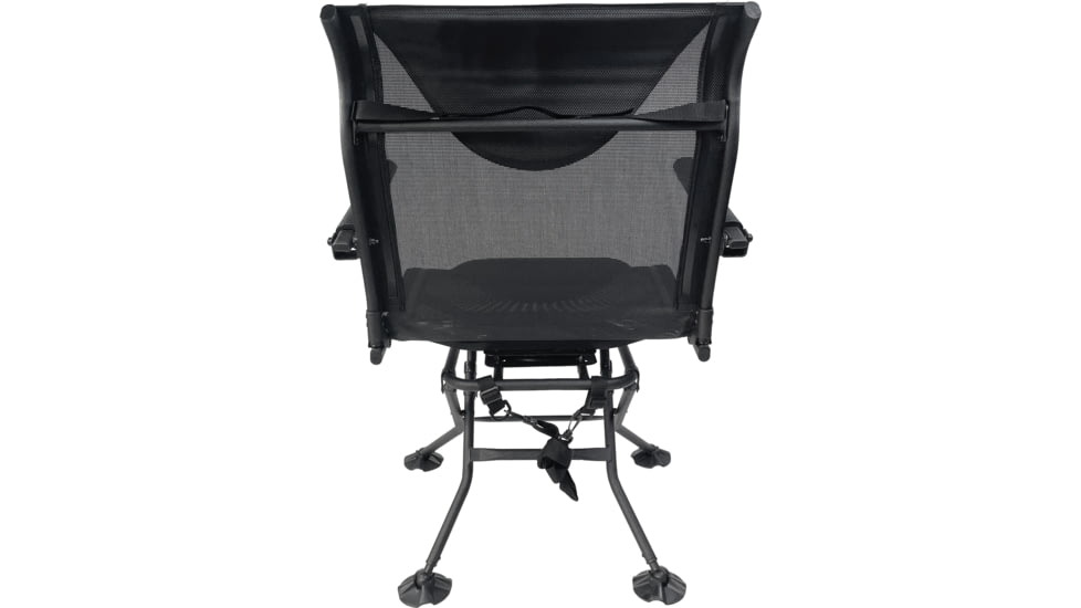 BLACK SIERRA EQUIPMENT Deluxe Swivel Chail, Black, HCH-001-BK