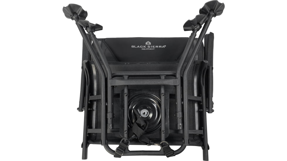 BLACK SIERRA EQUIPMENT Deluxe Swivel Chail, Black, HCH-001-BK