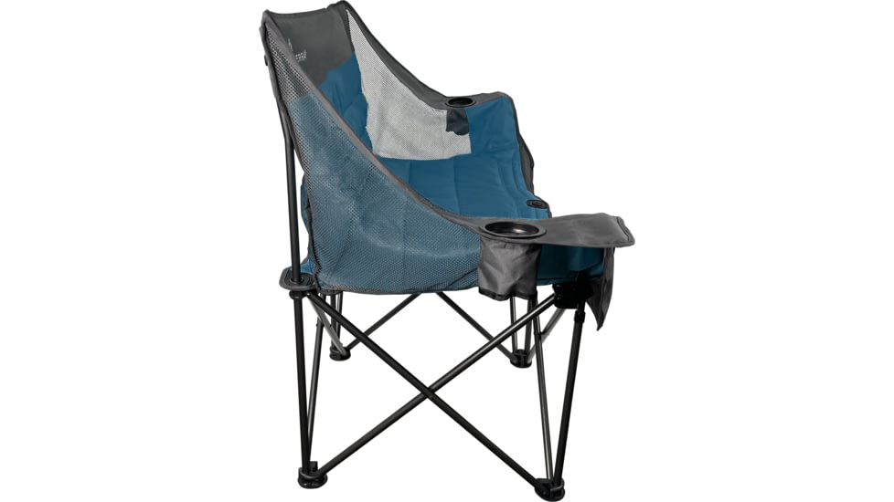 BLACK SIERRA EQUIPMENT Doublewide Padded Sofa, Moroccan Blue, DWCH-004-MOR-BSE