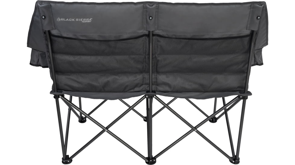 BLACK SIERRA EQUIPMENT Doublewide Padded Sofa, Moroccan Blue, DWCH-004-MOR-BSE