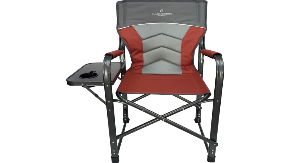 BLACK SIERRA EQUIPMENT HD XL Directors Chair, Red, DRCH-012-RED-BSE