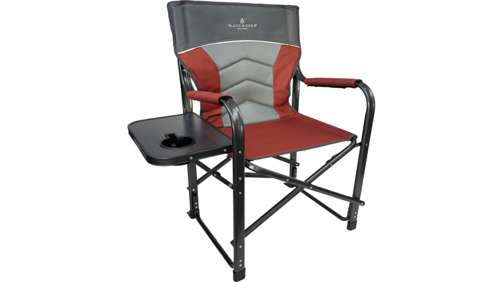 BLACK SIERRA EQUIPMENT HD XL Directors Chair, Red, DRCH-012-RED-BSE