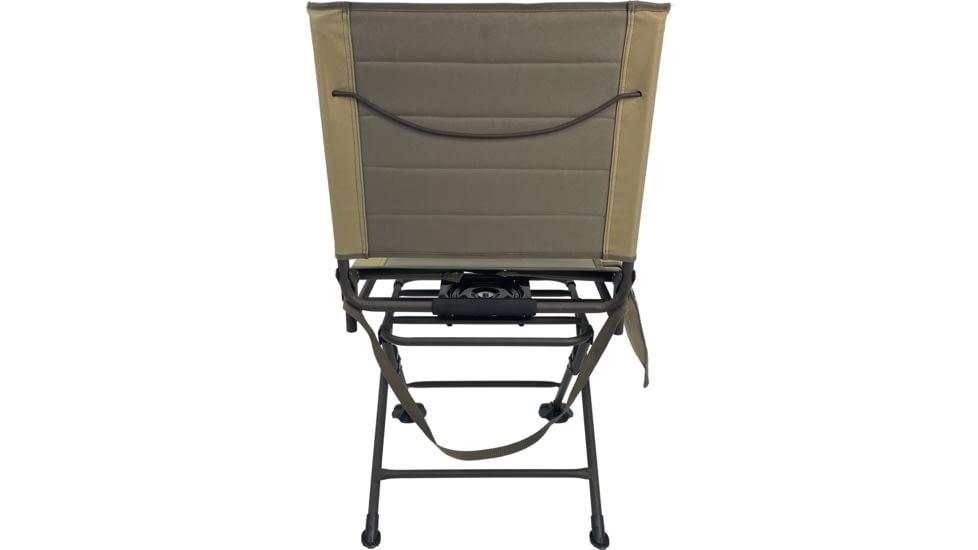 BLACK SIERRA EQUIPMENT Heated Engage Swivel Chair,Brown, HCH-034H-BRN-BSE
