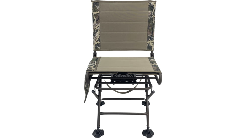 BLACK SIERRA EQUIPMENT Heated Engage Swivel Chair,Ranger Camo, HCH-034H-RG-BSE