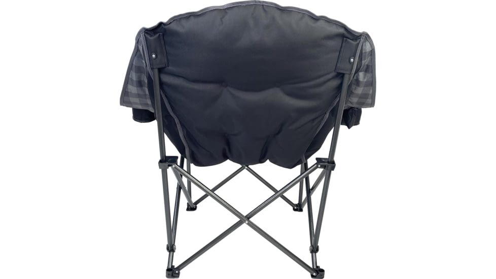 BLACK SIERRA EQUIPMENT Heated Fleece Comfort Cloud , Gray Check, QACH-017CFH-GRY-BSE