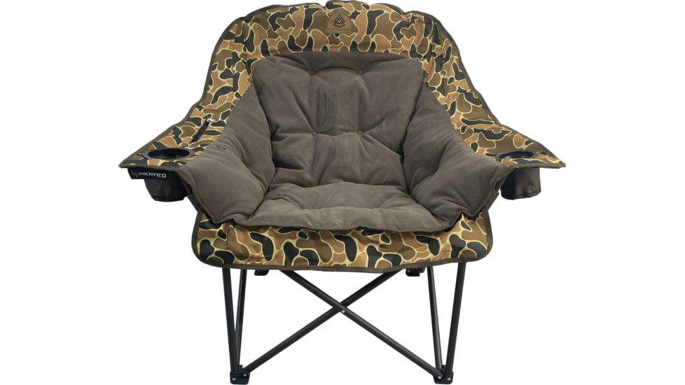 BLACK SIERRA EQUIPMENT Heated Fleece Comfort Cloud , OG Camo, QACH-017FH-OG-BSE