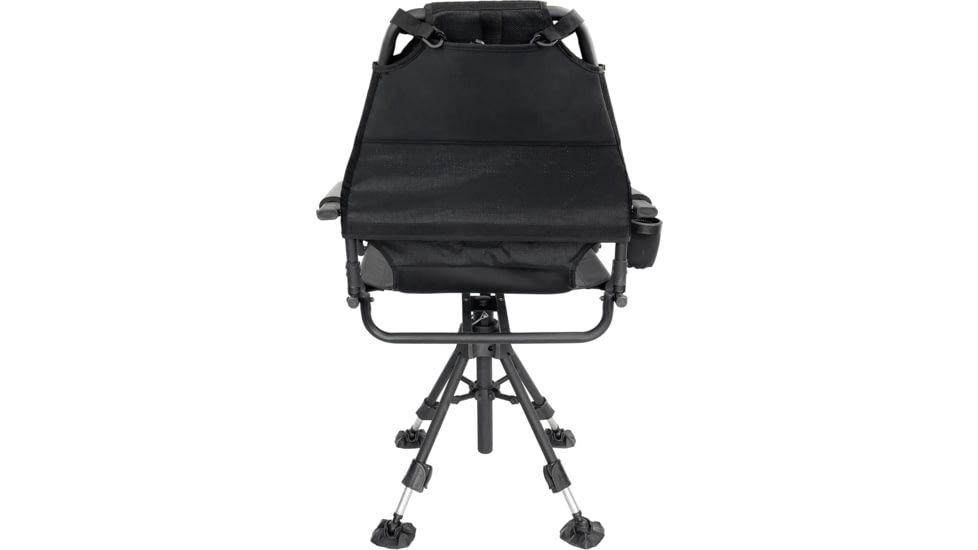 BLACK SIERRA EQUIPMENT HI-LINE Swivel Chair,Black, HCH-032-BLK-BSE