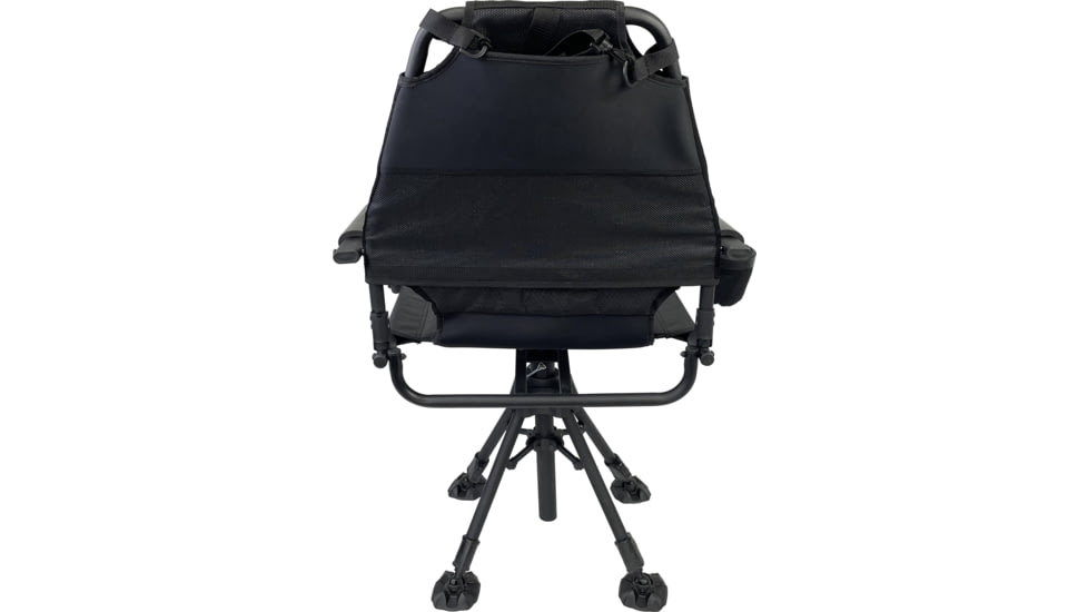BLACK SIERRA EQUIPMENT HI-LINE Swivel Chair,Black, HCH-032-BLK-BSE