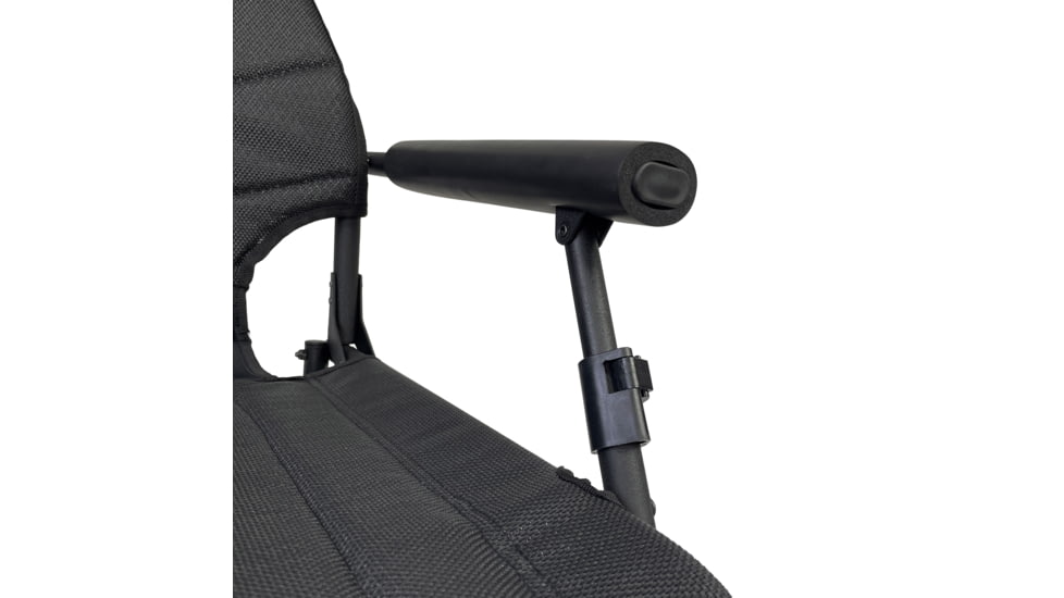 BLACK SIERRA EQUIPMENT HI-LINE Swivel Chair,Black, HCH-032-BLK-BSE