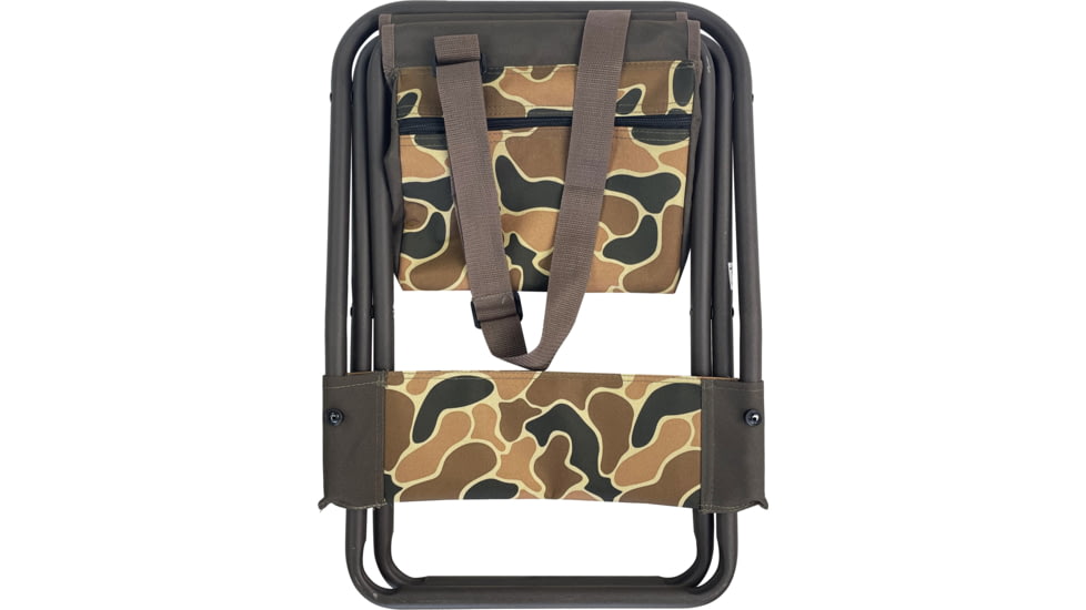 BLACK SIERRA EQUIPMENT High Back Shooter Stool, OG Camo, HCH2-025-OG-BSE