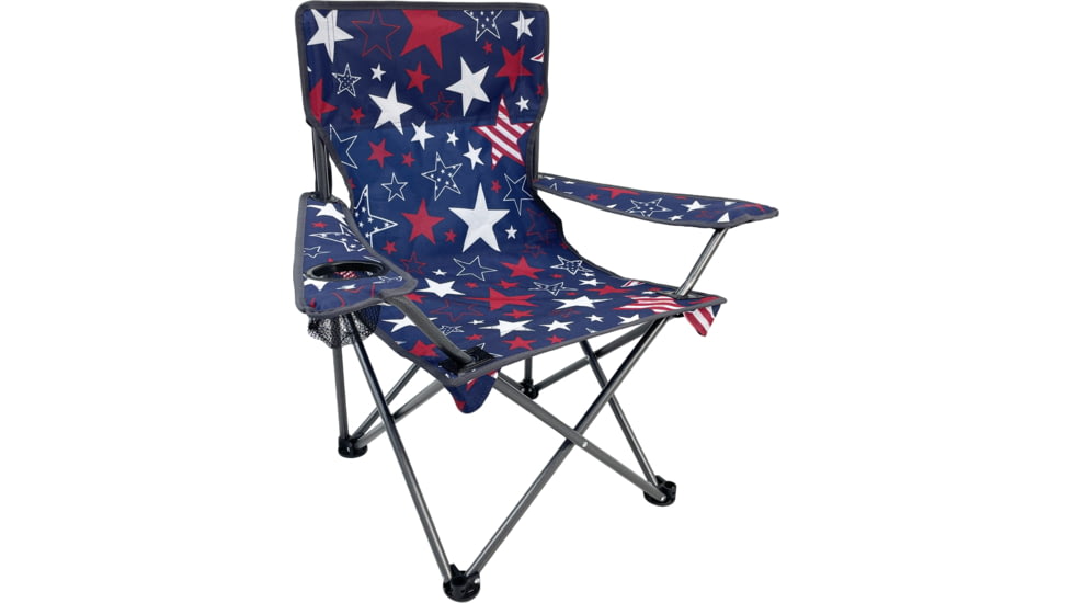 BLACK SIERRA EQUIPMENT Junior Chair, Stars/Stripes, YGCH-001S-BLU-BSE