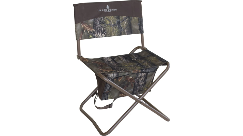 BLACK SIERRA EQUIPMENT Legend XL Field Chair ,Ranger Camo, HCH2-027-RG-BSE