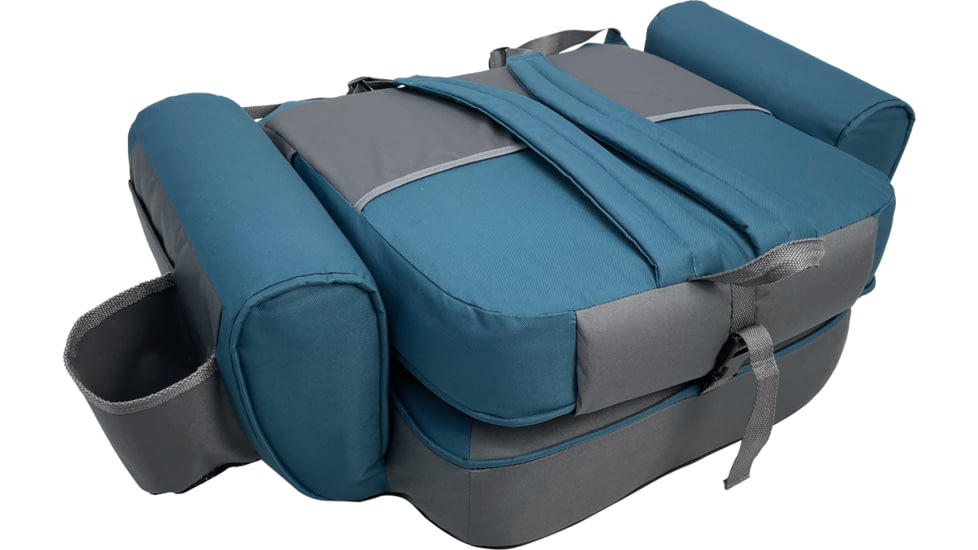 BLACK SIERRA EQUIPMENT Nomad High Back Stadium Seat , Moroccan Blue, STAD-002-MOR-BSE